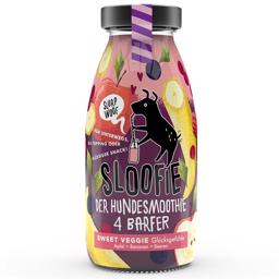 Sloofie Hunde Smoothie 100% Vegansk Sweet Veggie Glücksgefühle 250ml